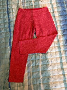 Beyond Yoga Spacedye Heathered Coral/Pink Capri Legging